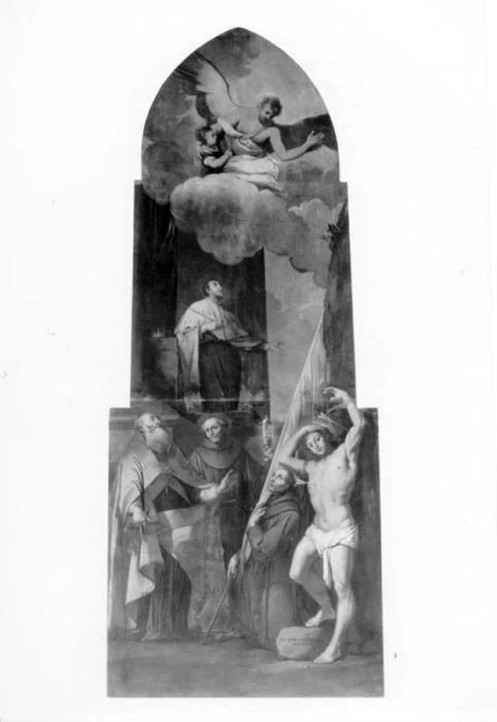 Cinque santi - Vicenza, Oratorio di Santa Chiara